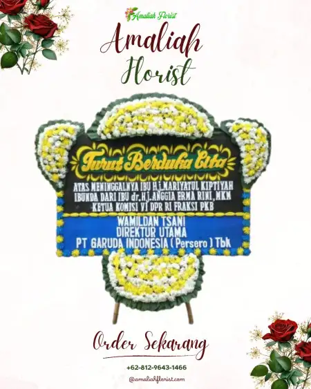 Papan Bunga Duka Kalibata
